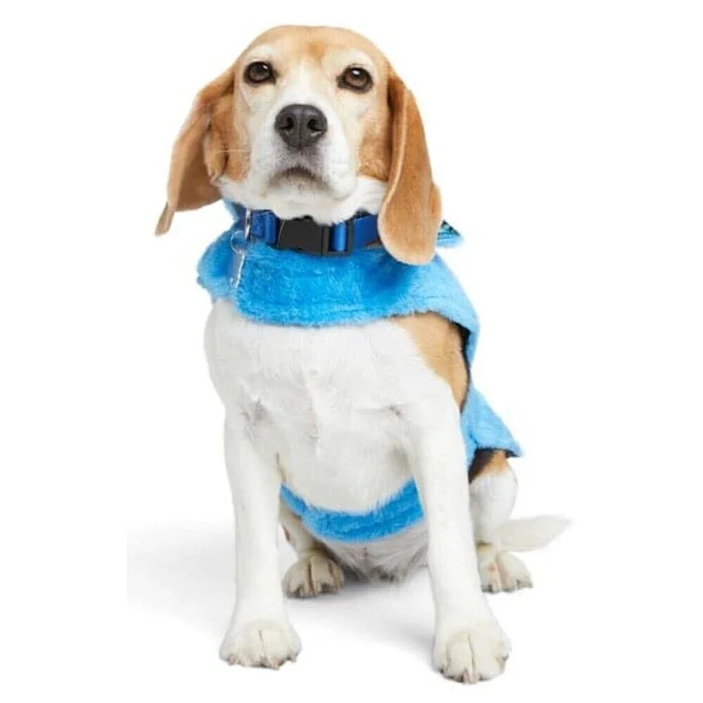 Youly Dog Puffer Reversible Coat Plaid Lined Fits 22